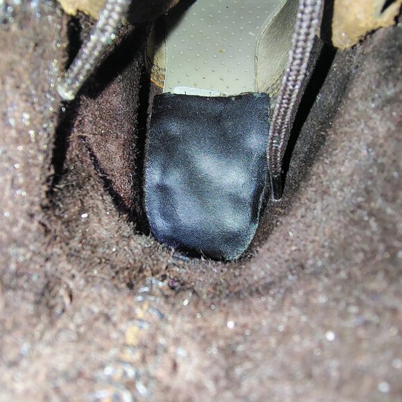 Vintage Abilene Boots Brown Leather Kiltie Packer Embroidered Aztec Size 5.5 - Picture 9 of 14